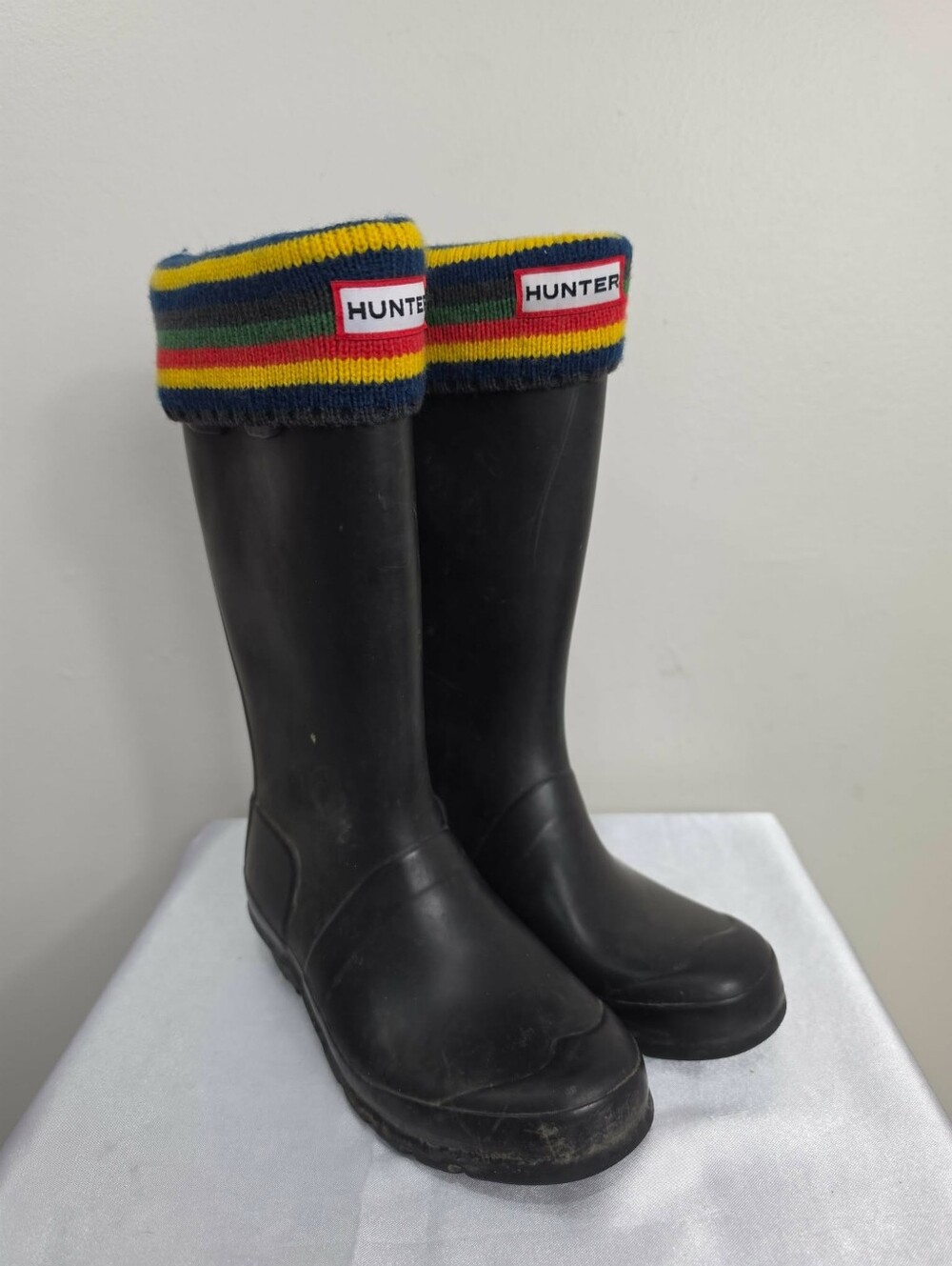 Hunter Black Rain Boots Waterproof Unisex